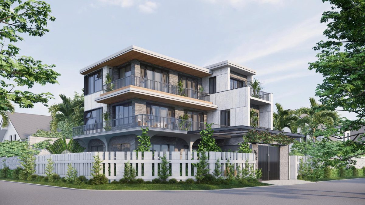 Nhà phố phong cách hiện đại