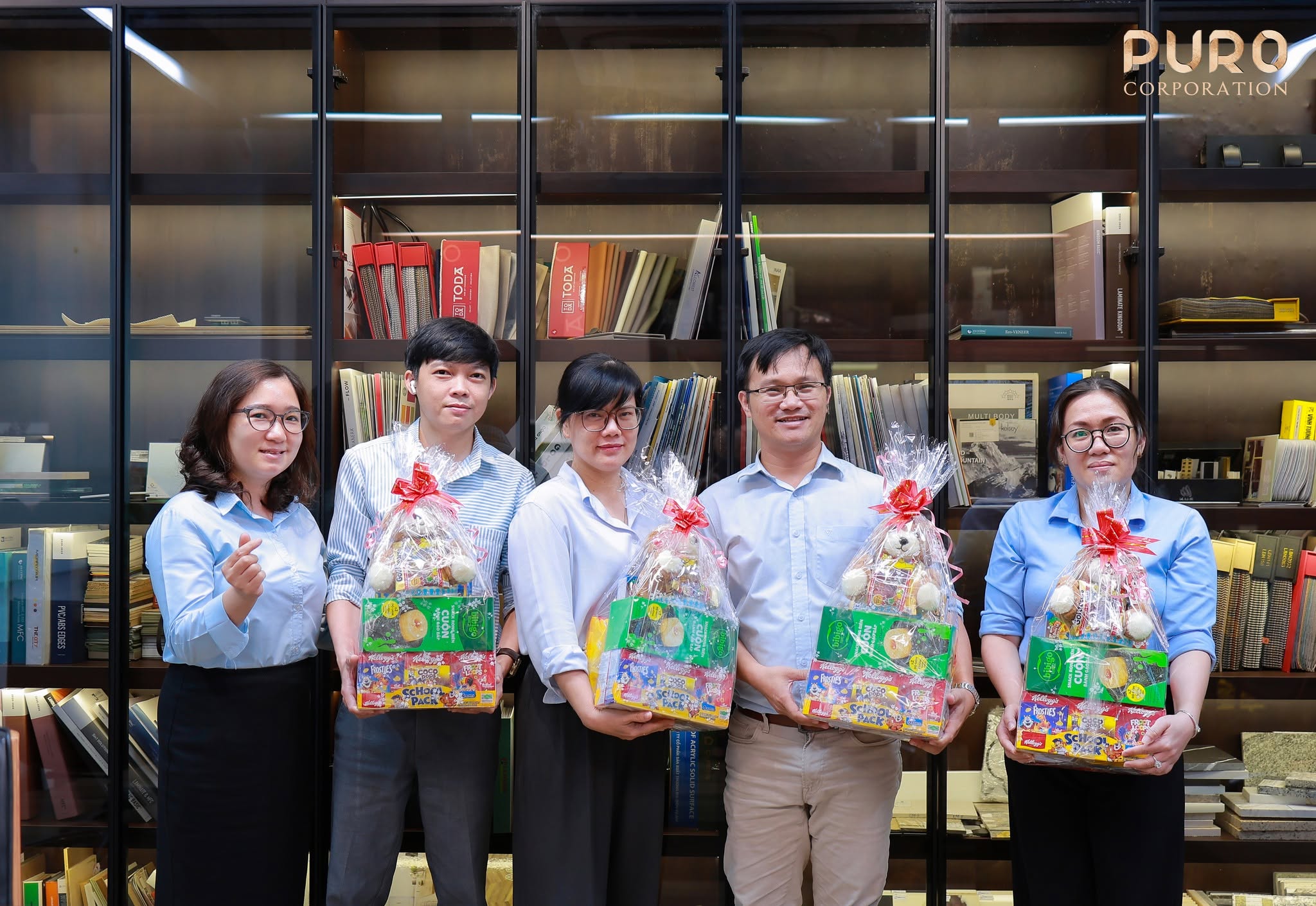 PURO gửi tặng những phần quà ý nghĩa đến con em CBCNV nhân ngày Quốc tế Thiếu nhi 1/6.